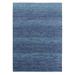 Shahbanu Rugs Blue, Pure Wool Hand Knotted, Modern Chiaroscuro Collection Thick and Plush, Oriental Rug (9'1" x 12'2")