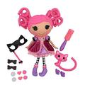 Lalaloopsy Silly Hair Doll - Confetti Carnivale with Pet Cat, 13" Masquerade Ball Party Theme Hair Styling Doll with Pink Hair & 11 Accessories in Reusable Salon Package playset, for Ages 3-103
