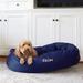 Majestic Pet Products Majestic Pet Personalized Bagel Donut Bolster Dog Bed Metal | 11 H x 52 W x 35 D in | Wayfair 720570929074-Baskerville-Yellow