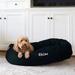 Majestic Pet Products Majestic Pet Personalized Bagel Donut Bolster Dog Bed Metal | 11 H x 52 W x 35 D in | Wayfair 720570929050-Baskerville-Red