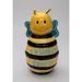 Trinx Bee 40 qt. Cookie Jar Ceramic in Black/Yellow | 11.25 H x 6.5 W x 6.625 D in | Wayfair D48EDED3E71246C6A0E280D7AF5952EE