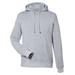 J America JA8879 Gaiter Pullover Hooded Sweatshirt in Grey Heather size 3XL | Cotton/Polyester Blend 8879
