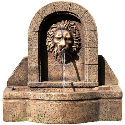 Gartenbrunnen, Löwenkopf, 50 x 54 x 29 cm - Stilista