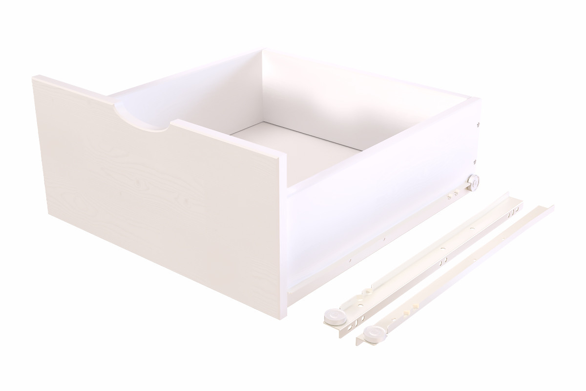 Tiroir de rangement pour cube 50 et 75 - Blanc