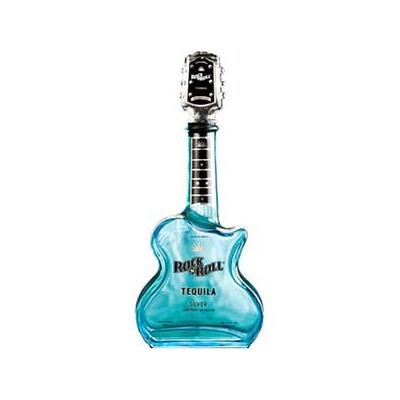 Rock n Roll Platinum Tequila Blue Bottle 750ML