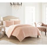 Chic Home Faris 3-Piece Quilted Solid Comforter Set