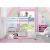 Delta Children Low Twin Loft Bed with Guardrail and Ladder