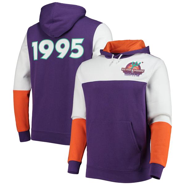 mens-mitchell---ness-purple-nba-hardwood-classics-1995-all-star-game-colorblock-fusion-pullover-hoodie/