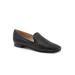 Wide Width Women's Ginger Loafer by Trotters in Black (Size 8 W)