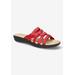 Women's Sheri Sandal by Easy Street in Red (Size 9 M)