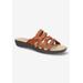 Women's Sheri Sandal by Easy Street in Cognac (Size 9 1/2 M)