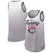 Women's G-III 4Her by Carl Banks White Minnesota Twins Logo Opening Day Tank Top