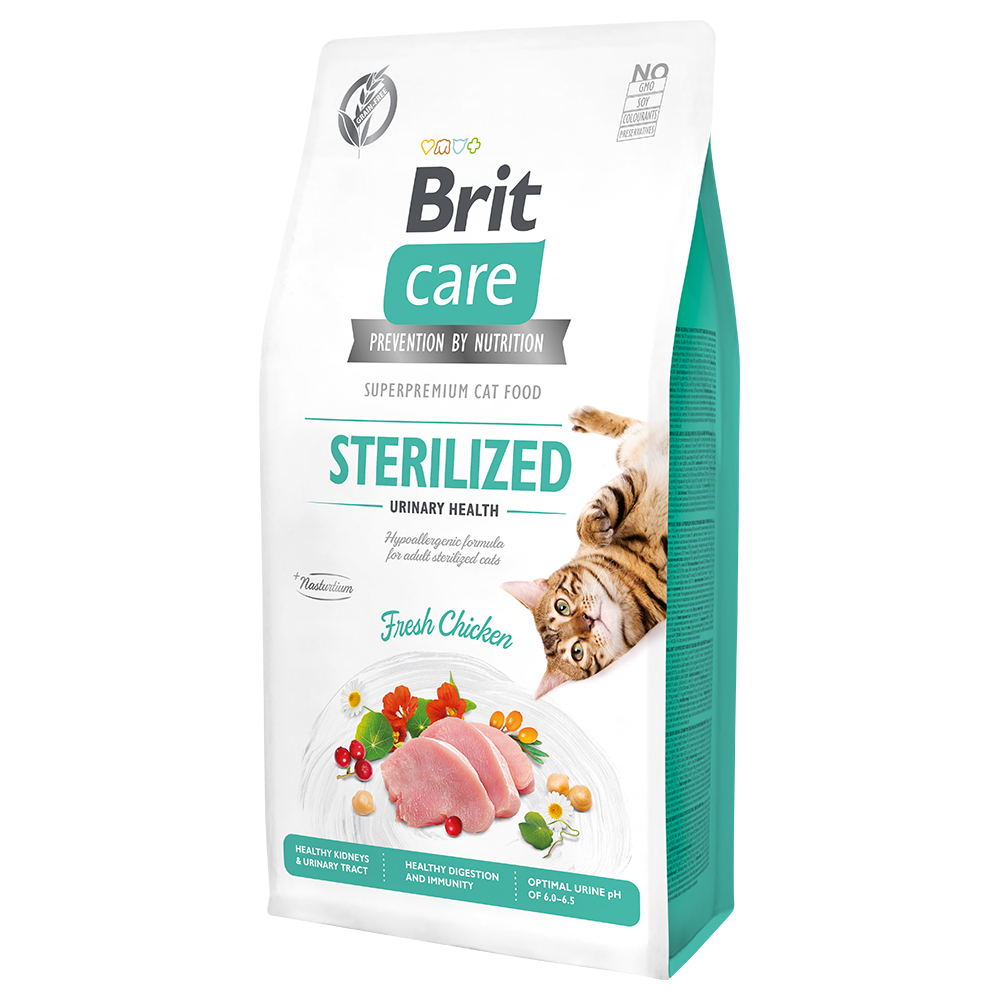 Brit Care Grain-Free Sterilized Urinary Health Crocchette per gatti - Set %: 2 x 7 kg