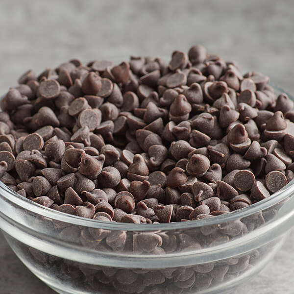 Clasen Quality Chocolate Semi-Sweet 4M Chocolate Chips 50 lb.