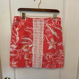 Lilly Pulitzer Skirts | Euc Lilly Pulitzer “Originals” Roslyn Skirt 6 | Color: Pink/White | Size: 6