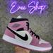 Nike Shoes | Jordan 1 Retro Purple Black White | Color: Purple/White | Size: 7.5