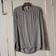 Under Armour Tops | Gray Underarmour Open Back Super Soft Long Sleeve Workout Shirt Great Condition! | Color: Gray | Size: L