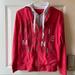 Disney Tops | Disney Parks Minnie Mouse Red Hoodie Double Layer Jacket Small | Color: Red | Size: S
