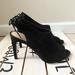 Jessica Simpson Shoes | Jessica Simpson Candine 2 Sandals Size 7.5 | Color: Black | Size: 7.5