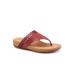 Women's Bethany Sandal by SoftWalk in Dark Red (Size 9 1/2 M)