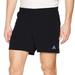 Adidas Shorts | Adidas Men's Supernova Running Shorts, Black With Reflective Detailing Xl | Color: Black/Silver | Size: Xl