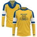 Men's Gold North Carolina A&T Aggies Long Sleeve Hoodie T-Shirt