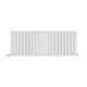 iBathUK | 600 x 1596 mm Matt White Horizontal Radiator Double Flat Panel