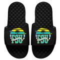 Men's ISlide Black Florida State Seminoles Beach Club Banner Sunset Slide Sandals