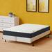 Twin Firm 1" Hybrid Mattress - Spinal Solution 9-Inch Medium TightTop Single Sided w/ Box Spring/Foundation | 74 H x 38 W 13 D in Wayfair