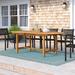 Winston Porter Jazzabella Ext. Oval Dining Table 150/200X 94Cm (59"-79"X37", 29")H, W/Ph, Tea | 41 H x 30 W x 20 D in | Outdoor Dining | Wayfair