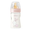 Chicco Biberon Original 150 Ml Touch 1 Foro Girl Con Tettarella In Caucciu'