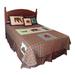 Loon Peak® Aprilann Standard Cotton Reversible 3 Piece Quilt Set Cotton in Brown | Wayfair A56E43181F4C421AAF478C90AC8AF63F