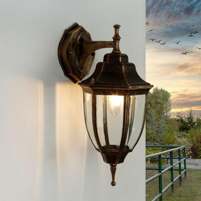Wandlampe Außenleuchte Rustikal antik E27 Laterne Image