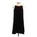 Gap Casual Dress - Shift: Black Solid Dresses - Women's Size X-Small Petite