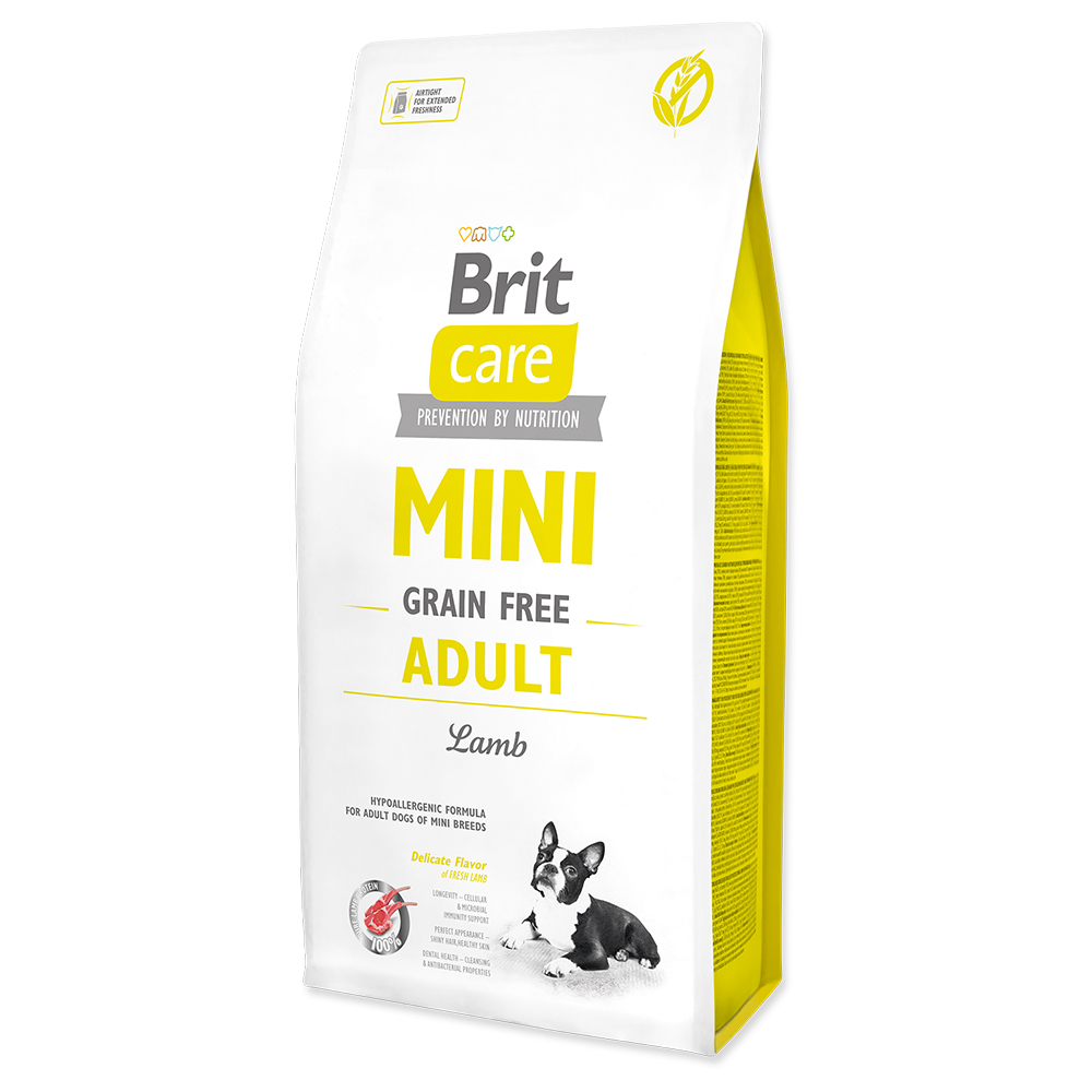 Multipack risparmio! 2 x Brit Care Crocchette cane - 2 x 7 kg Mini Grain Free Adult Agnello