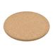 160mm(6.3") Round Coasters 10mm Thick Cork Cup Mat Pad Round Edge - Wood