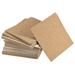100x100x1mm Square Coasters Cork Cup Mat Pad Adhesive Backed 48pcs - Wood