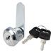 5/8" Cylinder Length Zinc Alloy Chrome Plated Cam Lock w Key, Keyed Different - 5/8-inch, Keyed Different, 40mm Cam