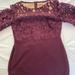 Polo By Ralph Lauren Dresses | Burgundy Dress Size 12p | Color: Purple | Size: 8p
