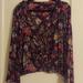 American Eagle Outfitters Tops | Bell Sleeve Blouse | Color: Black | Size: Xl