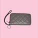 Michael Kors Bags | Michael Kors Multifunction Wristlet Wallet Phone Case, Grey Leather | Color: Gray | Size: Os