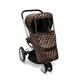 Manito Castle Beta Stroller Weather Shield (Chocolate)