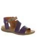 Miz Mooz Meadow - Womens EURO 41 Purple Sandal Medium