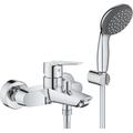 Mitigeur bain douche mécanique Grohe Quickfix Start 2021 avec flexible + support + pommeau de