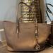 Michael Kors Bags | Michael Kors Perfect Everyday Tan Tote! Excellent Condition! | Color: Tan | Size: H 10” W 17” D 5”