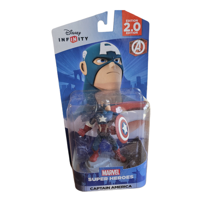 Disney Toys | New Sealed Disney Infinity: Marvel Super Heroes 2.0 Edition Captain America | Color: Black | Size: 0