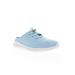 Wide Width Women's Travelbound Slide Sneaker by Propet in Baby Blue (Size 9 1/2 W)