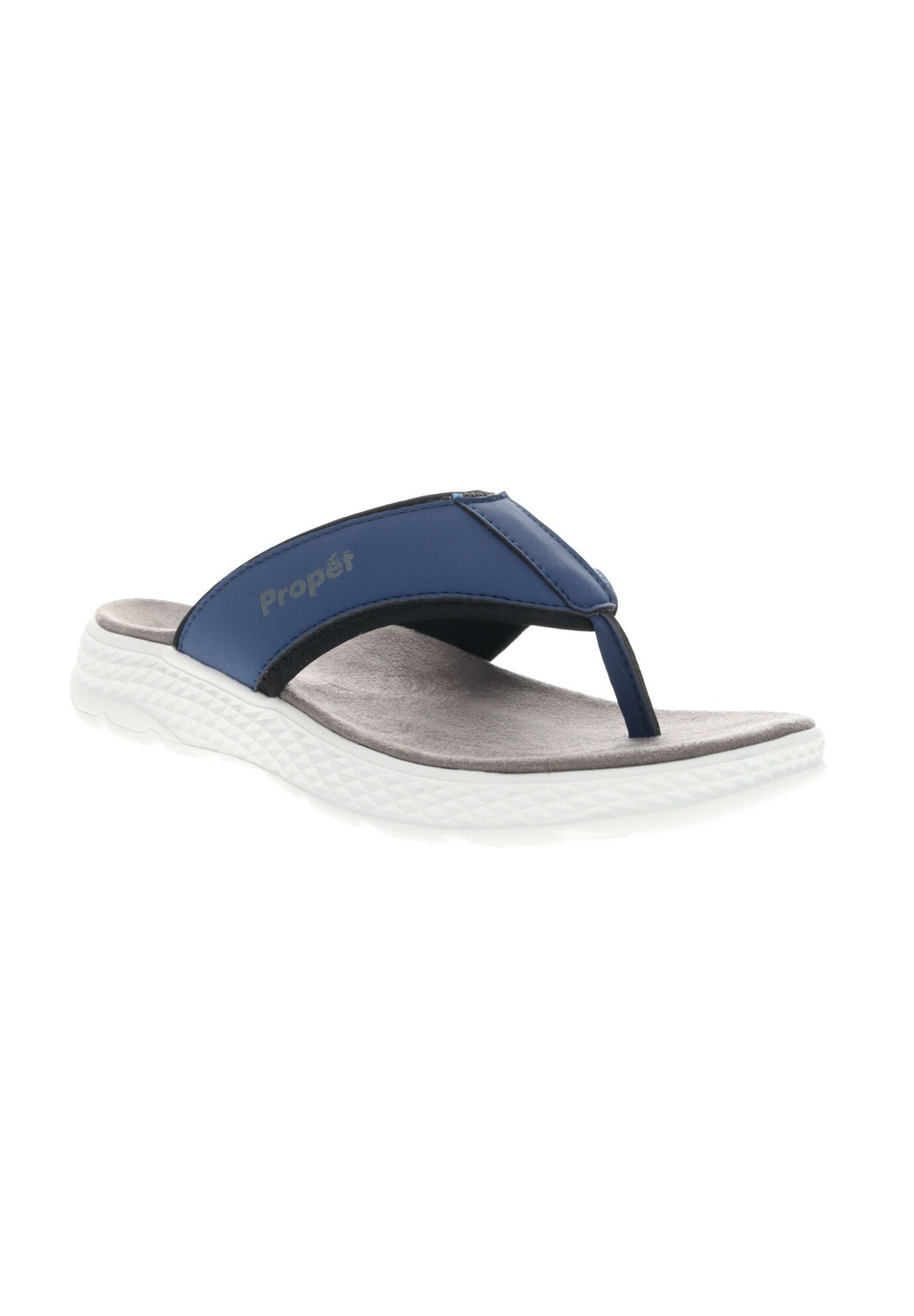 Women's Travelactiv Ft Sandal by Propet in Navy (Size 6 XXW)