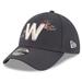 Men's New Era Graphite Washington Nationals 2022 City Connect 39THIRTY Flex Hat