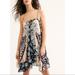 Free People Dresses | Free People Summer Storm Slip Dress Xs | Color: Black/Pink | Size: Xs
